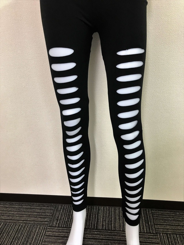 レギンス デザインレギンス ブラック　RG0010