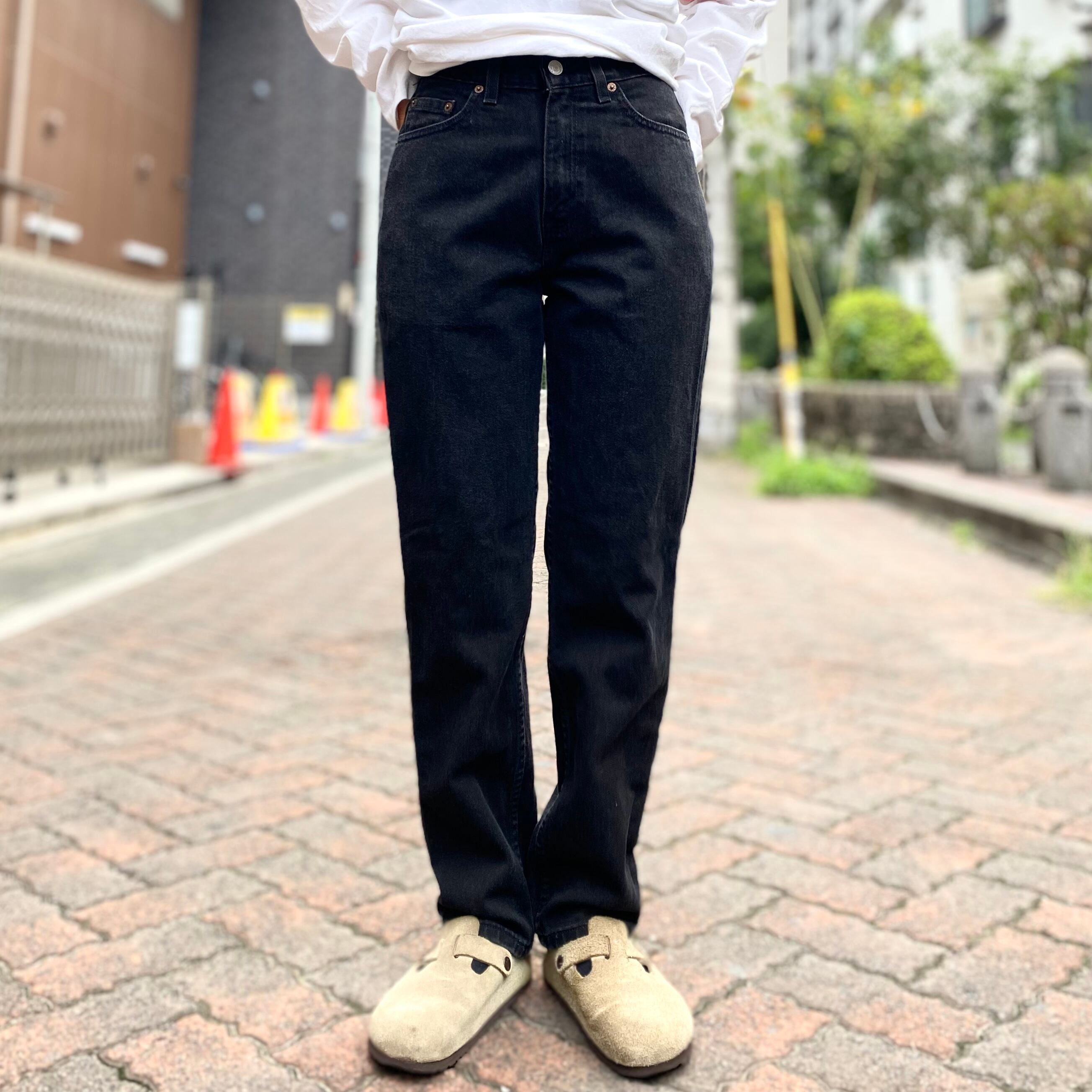 W28程度 L29程度』Levi's 512 リーバイス バギーデニムパンツ ブラック ...