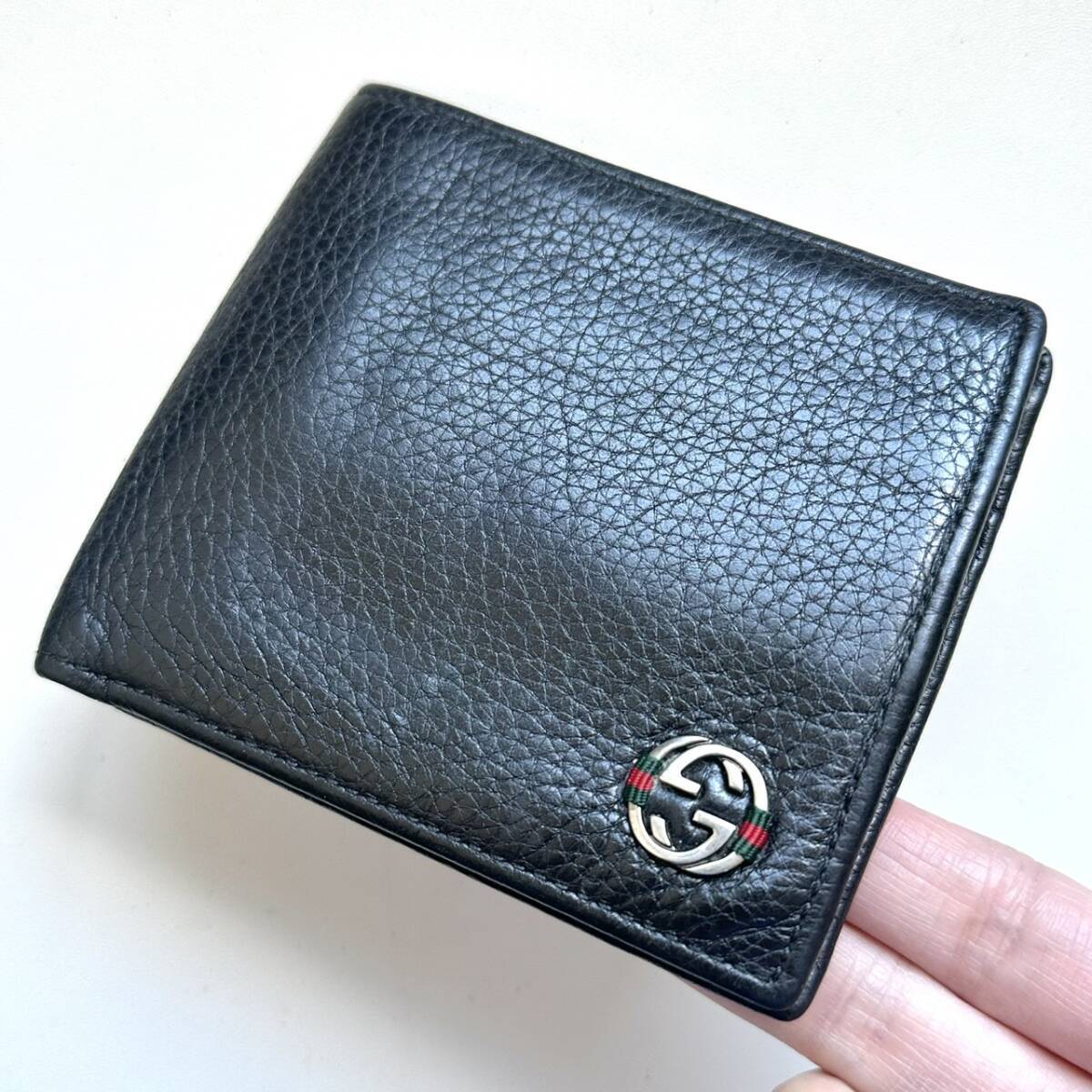 グッチ GUCCI 二つ折り財布 インターロッキングG | 万福財布