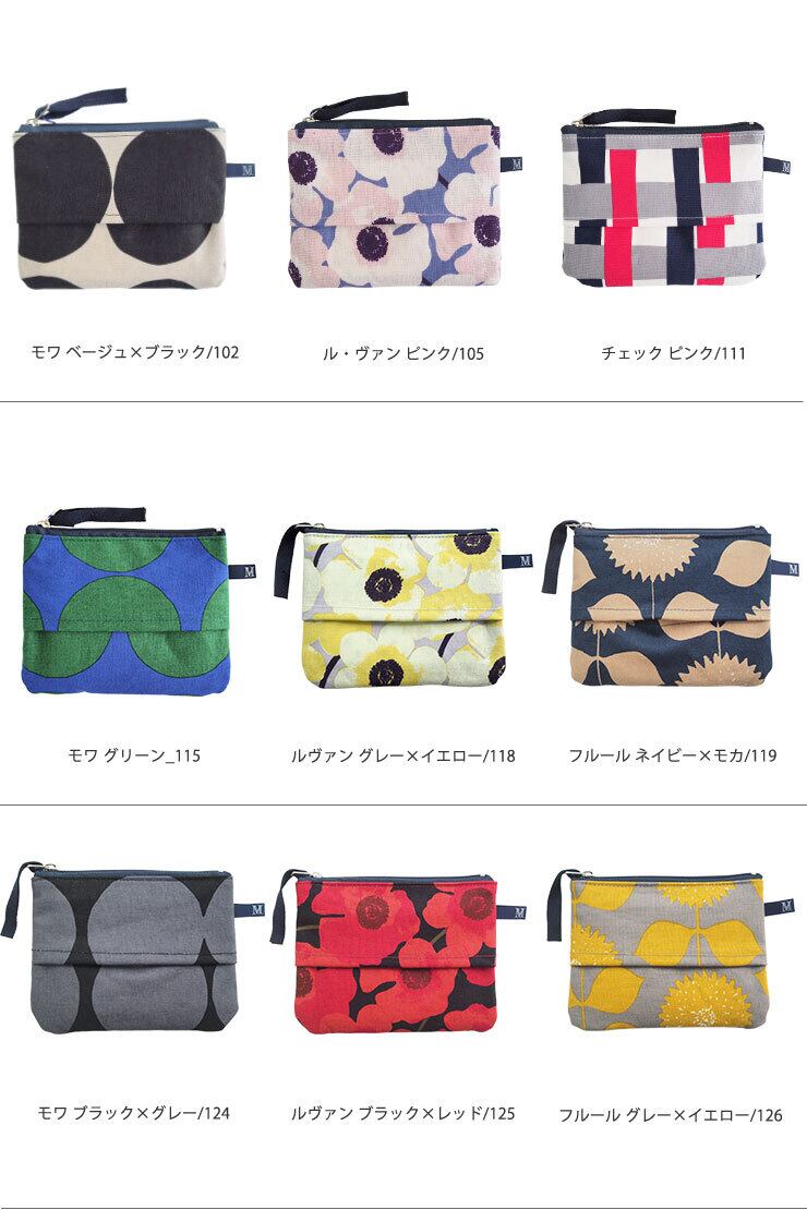 111・花柄いろいろレッド 濃