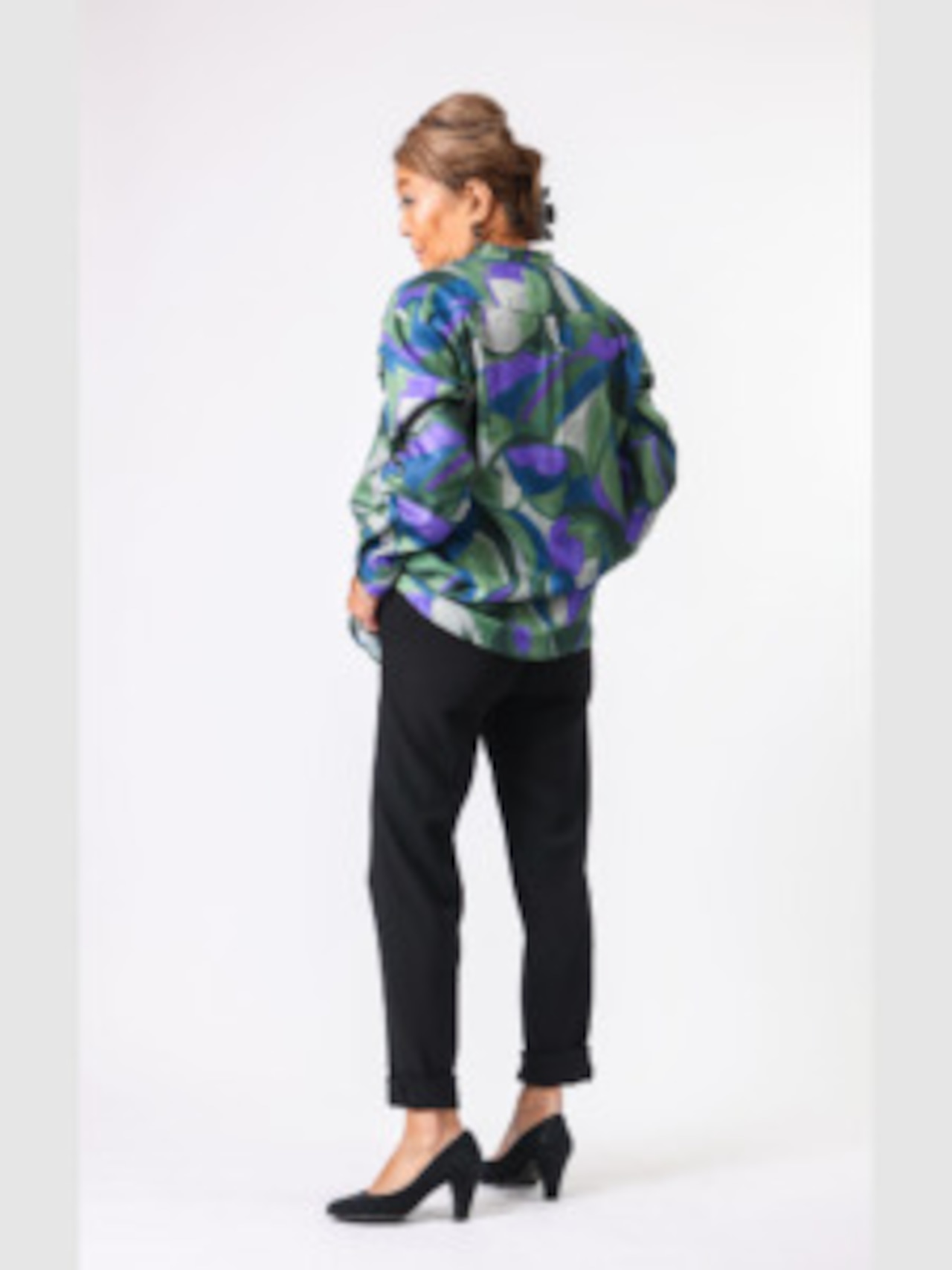 プリントブラウス(HARTFORD)