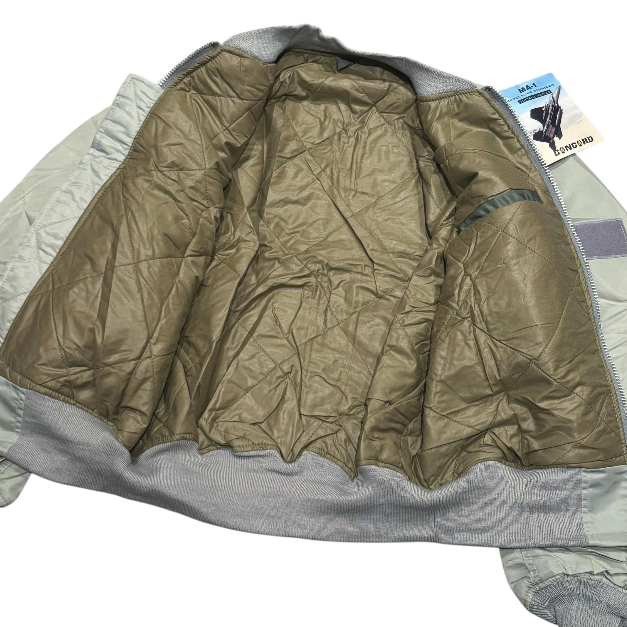 DEADSTOCK 90's CONCORD made by Alpha Industries MA-1 Flight Jacket