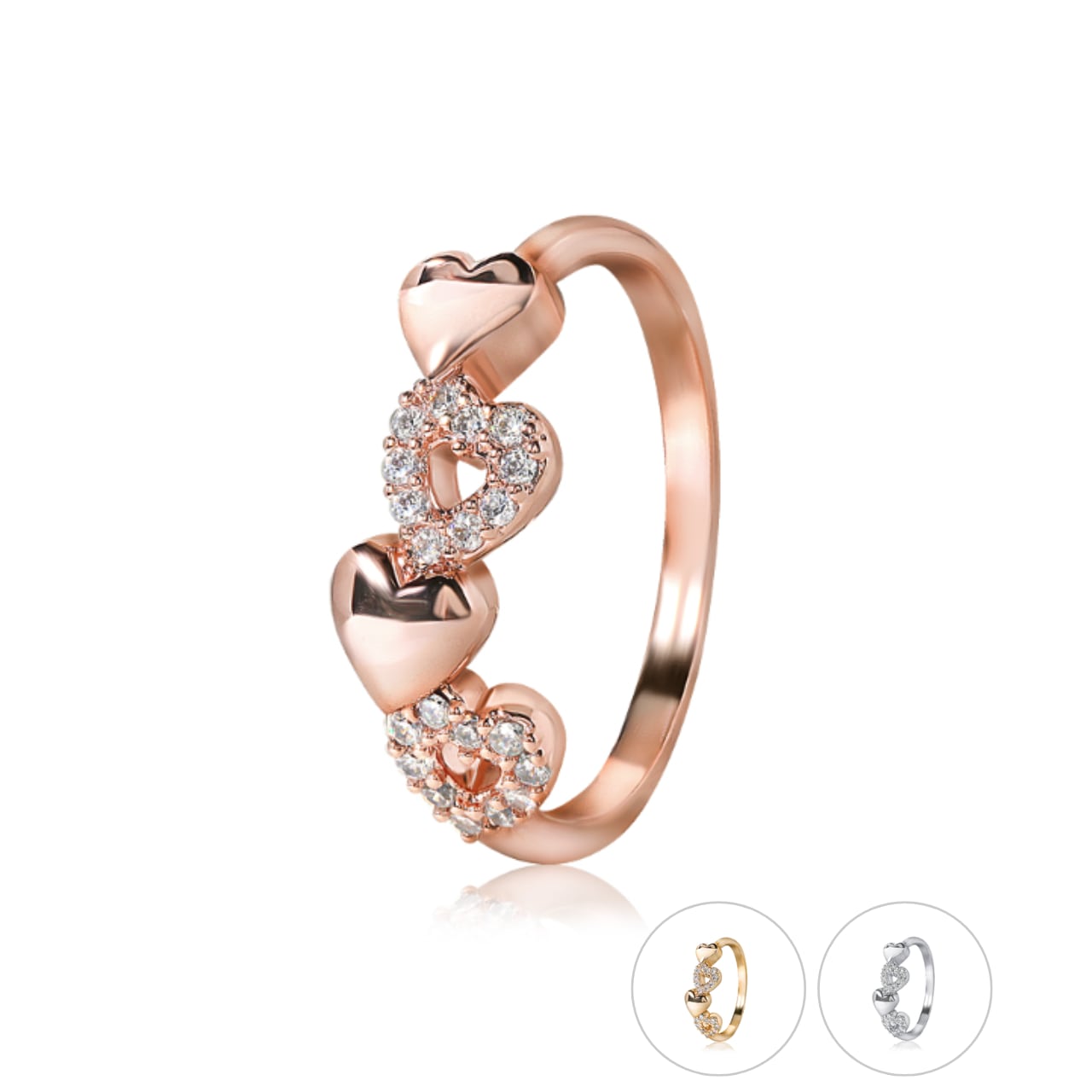 メイニーハート リング