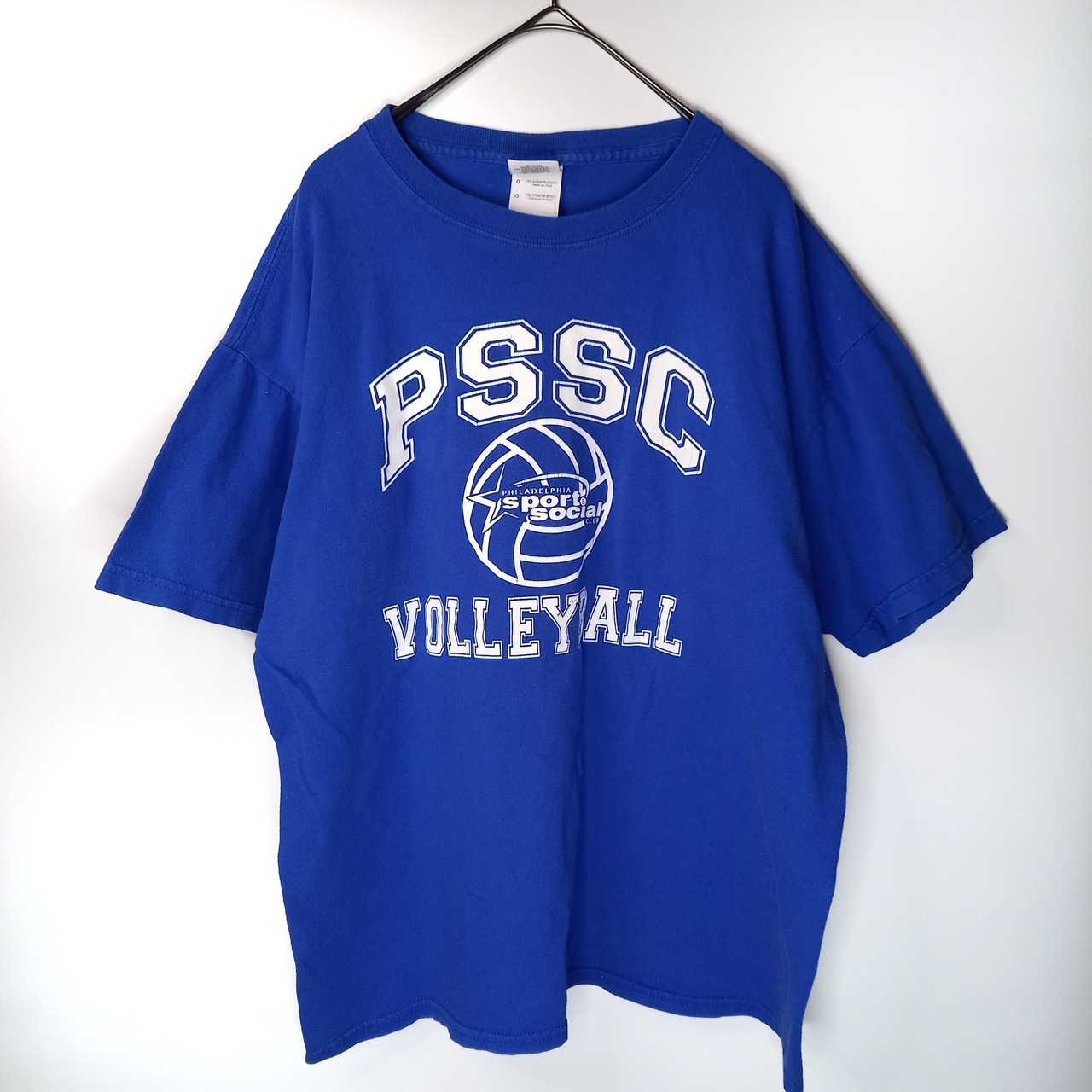 ギルダン　半袖　プリントTシャツ　PSSC VOLLEBALL　ハイチ製　L
