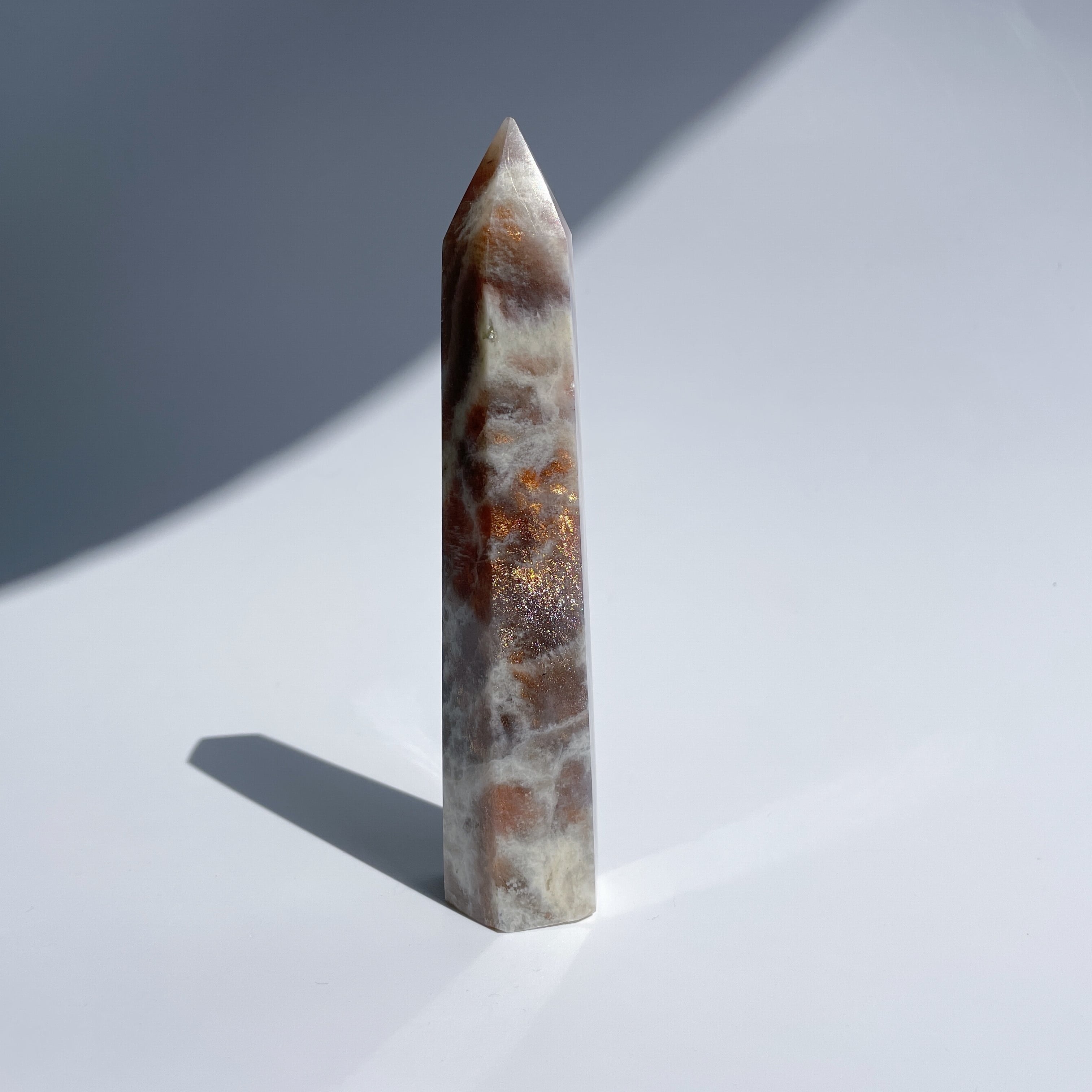 サン&ムーンストーン タワー08◇Sun & Moon Stone Tower◇ 天然石・鉱物・パワーストーン