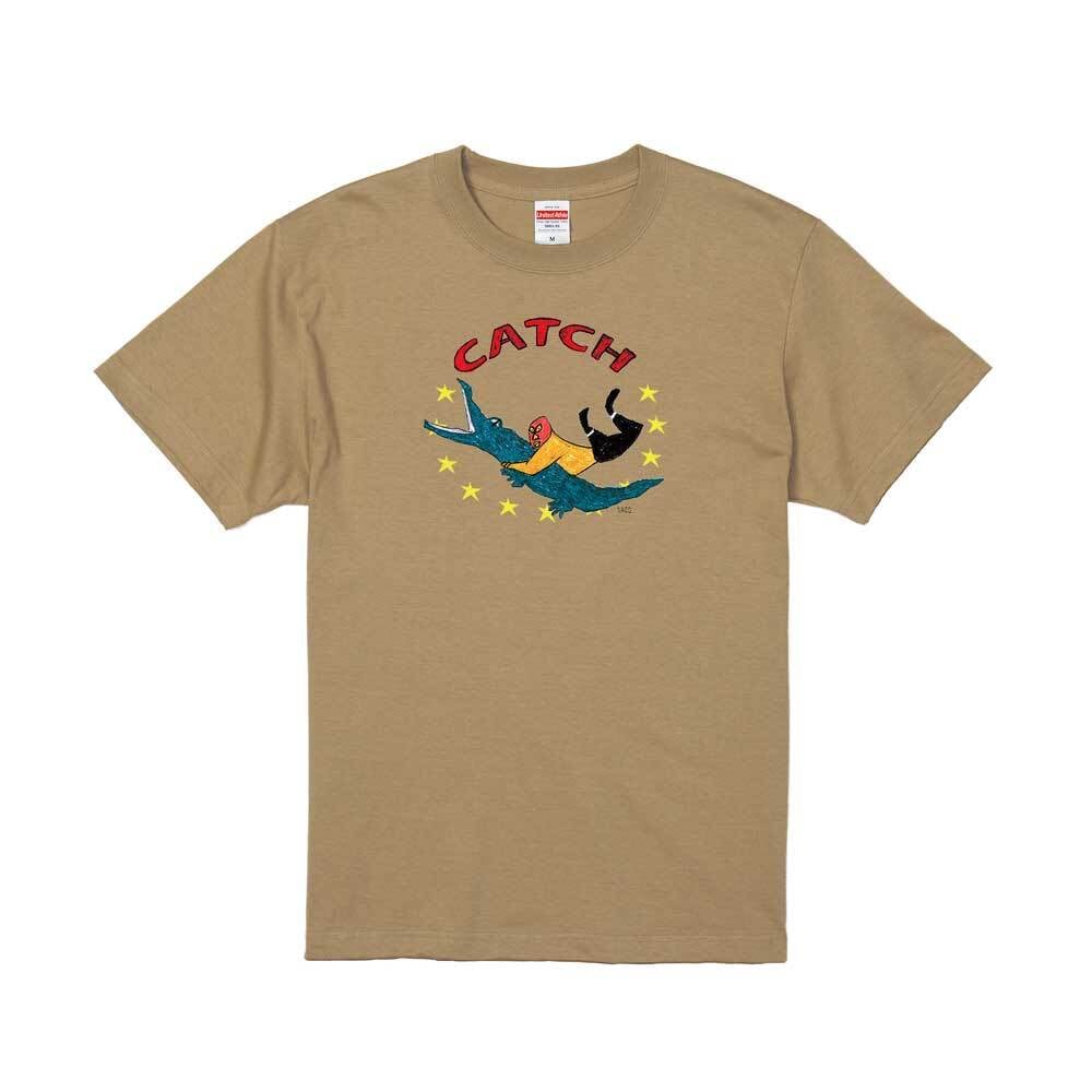 CATCH / Tシャツ / NADO. /  -GRAY/NAVY/SAND-