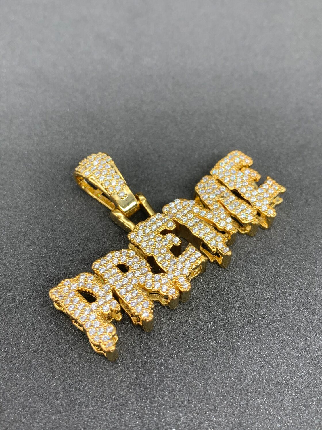 ゴールド PREME プレム ブリンブリン ネックレス ヒップホップ 