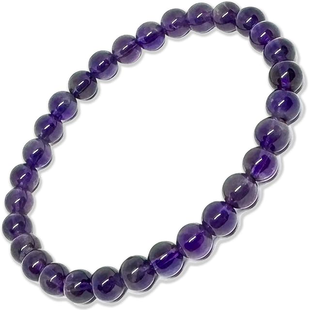 パープルラビットヘアクォーツ 13mm 内径約16cm | PAY ID