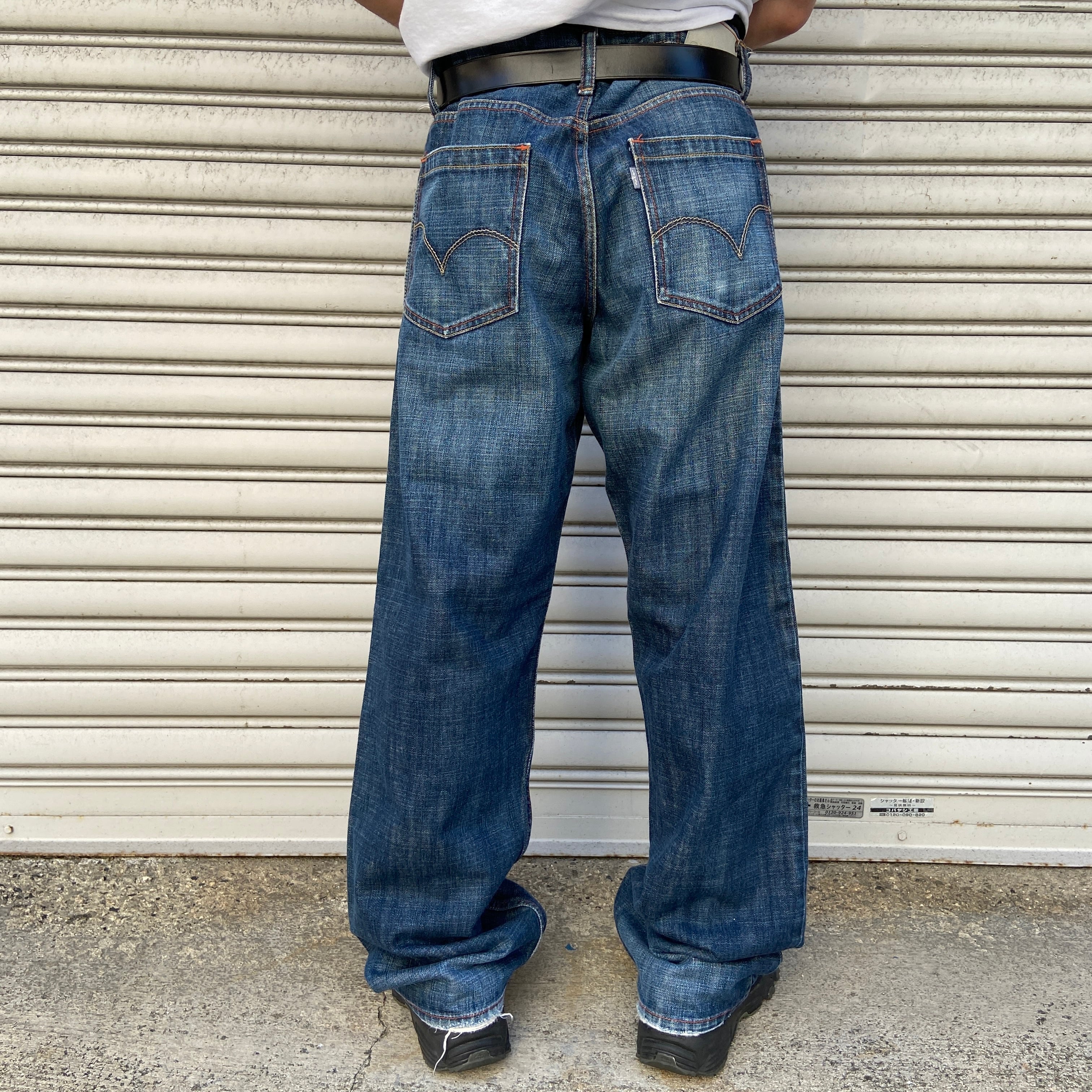 00s silvertab バギー ジーンズ w33 00s Levi's silverTab バギーデニムパンツ ワイド W33 | 古着屋 Uan