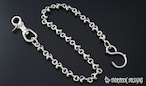 THIRTEENDESIGNS サーティーンデザインズ LWC-1 SMALL TWIST HEART WALLET CHAIN