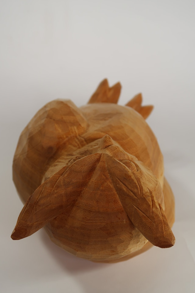 The Silent Watcher ― An Original Owl Sculpture by Tessō Mori