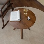 サイドテーブル コーヒーテーブル ヴィンテージスタイル 小型 丸テーブル リビング 寝室