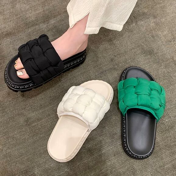 【予約販売】サンダル レディース スリッパ ブラック ベージュ グリーン お洒落 カジュアル スポーティー ビーチサンダル 靴 お洒落 ストリート 旅行 韓国 22.5cm/23cm/23.5cm/24cm/24.5cm/25cm