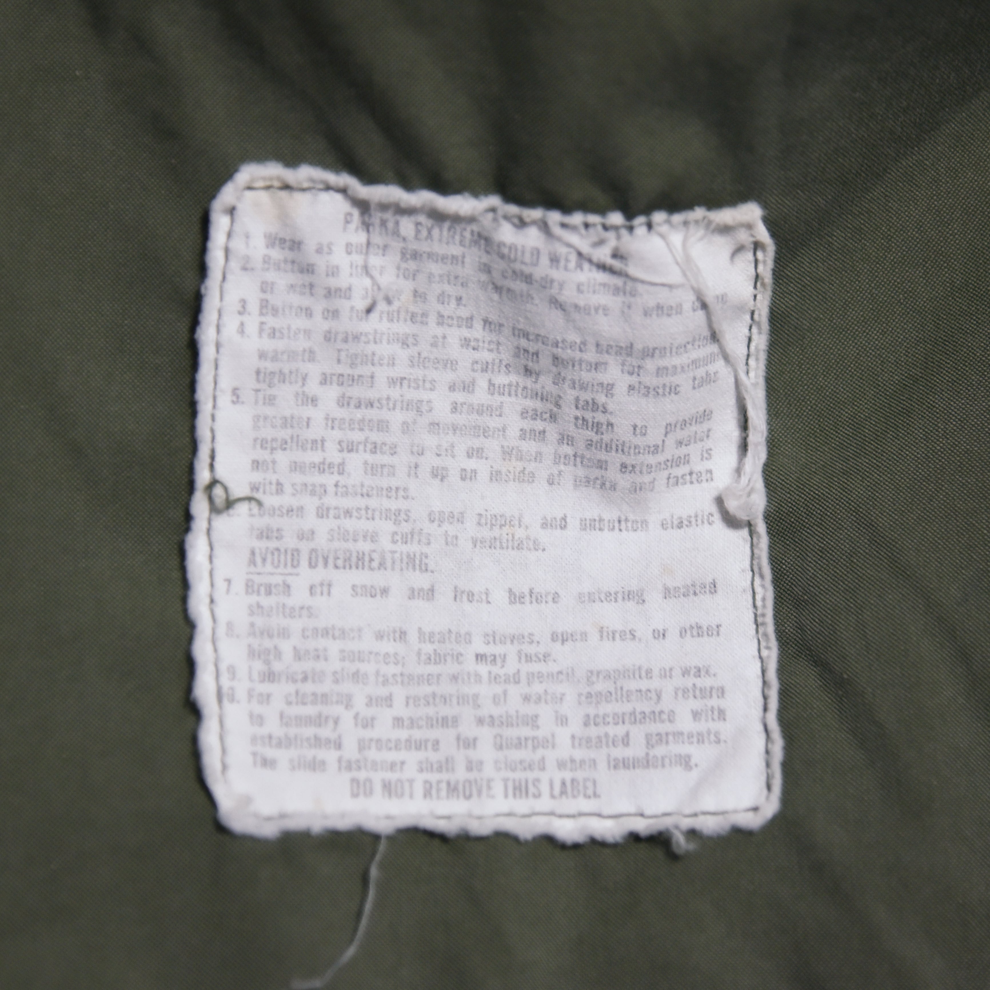 70s US Army M65 Parka Extreme Cold Weather Fishtail Parka Mods