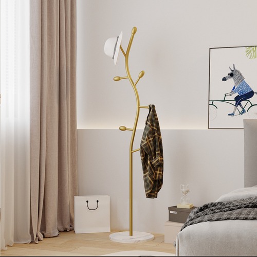 コートハンガー ツリー型 ポールハンガー 枝型 北欧 おしゃれ 大理石ベース スタンド型 洋服掛け インテリア モダン 収納