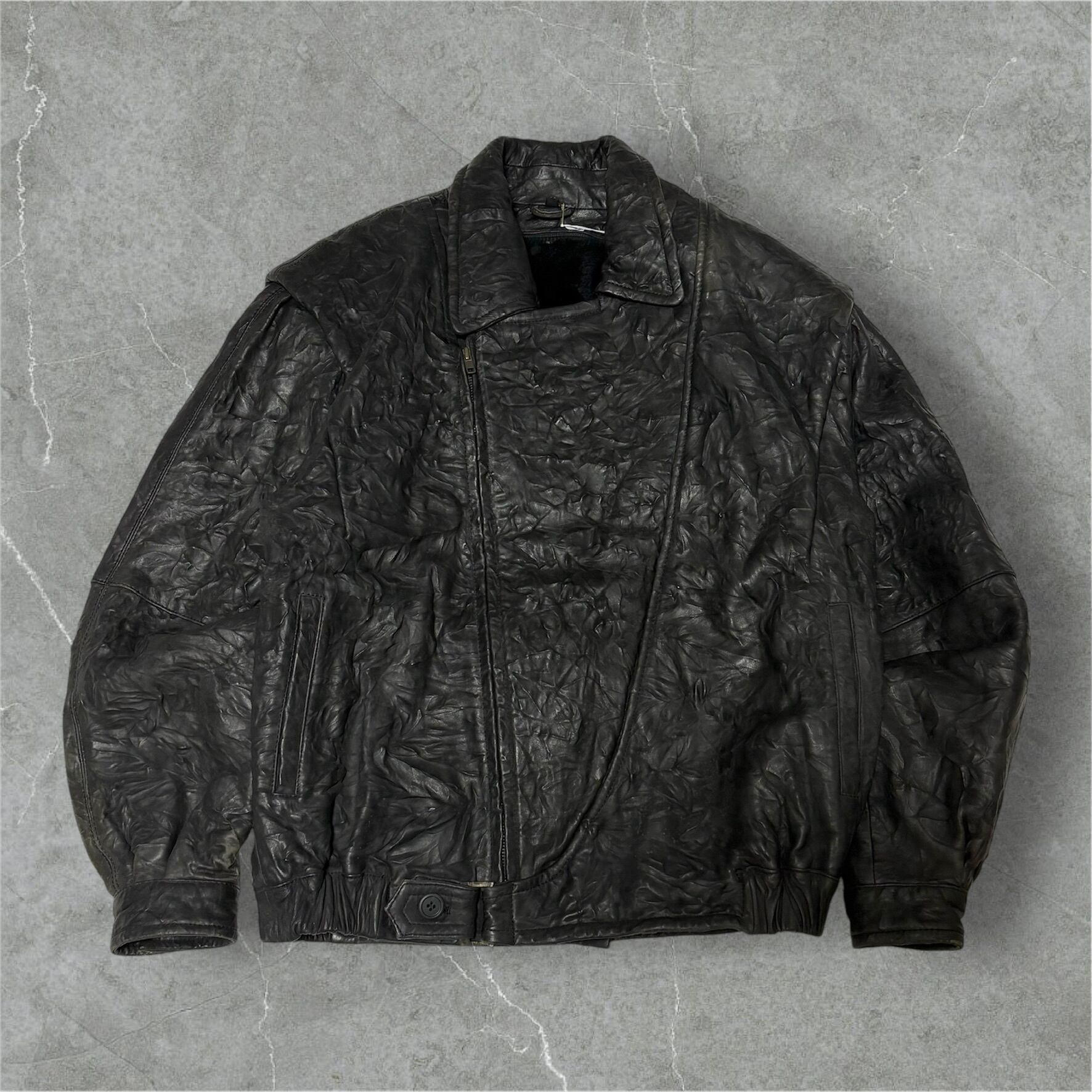 60s～ TAUBERS OF CALIFORNIA Motorcycle Leather Jacket | PAY ID