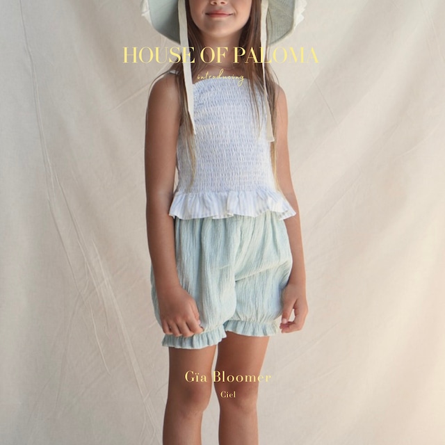 House of Paloma / Gia Bloomer _Ciel Linen (2y,3y,4y,5y,6y)