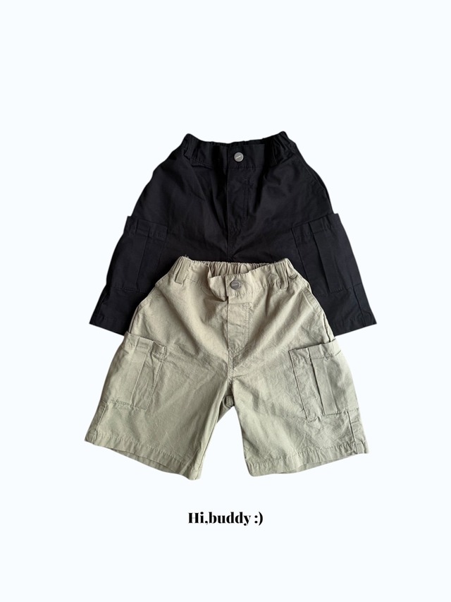 【取寄】hi buddy｜cargo bermuda｜カーゴバミューダパンツ｜S-JL｜kids&jr｜26 summer