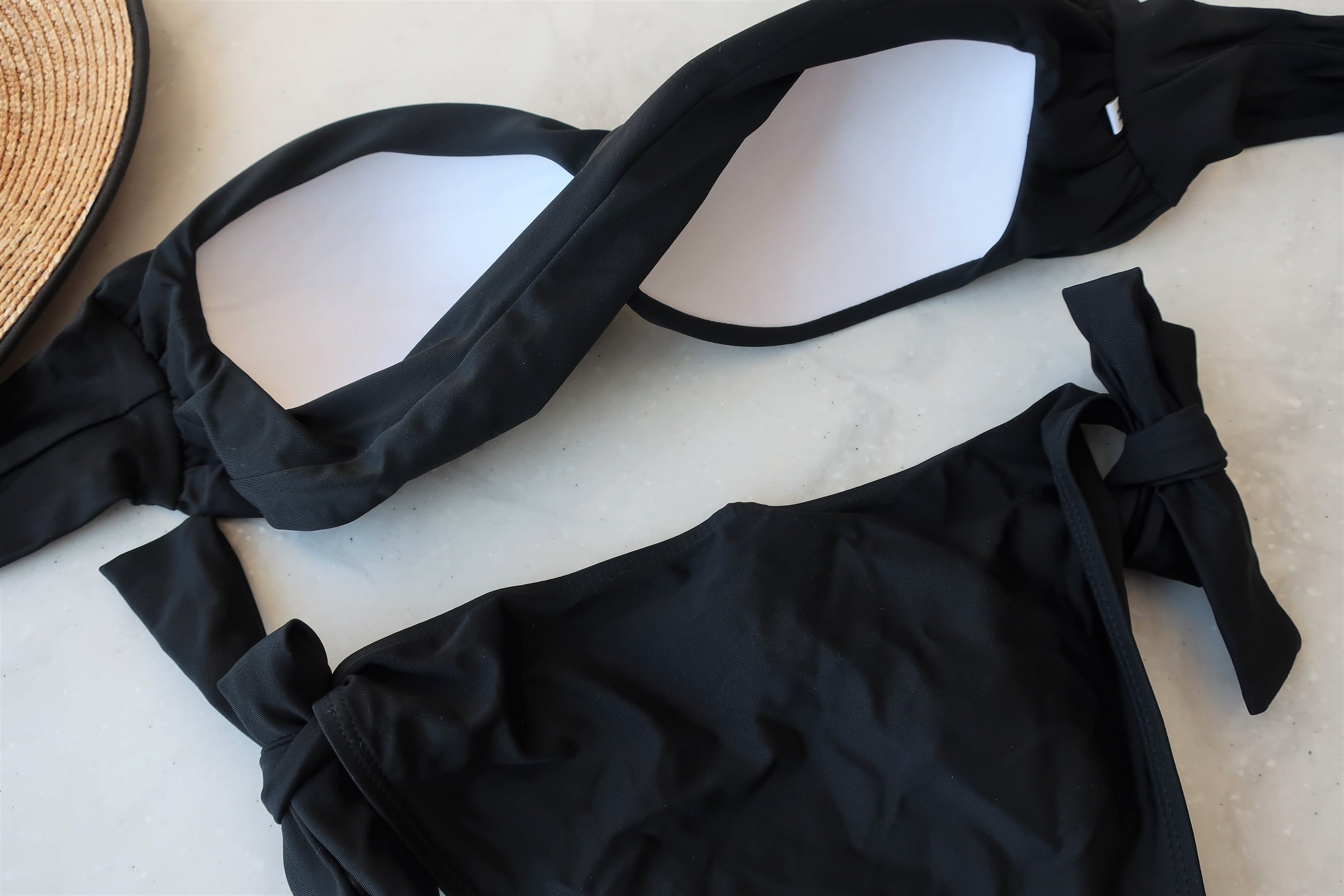 Twist bandeau binini (black) | AnZie