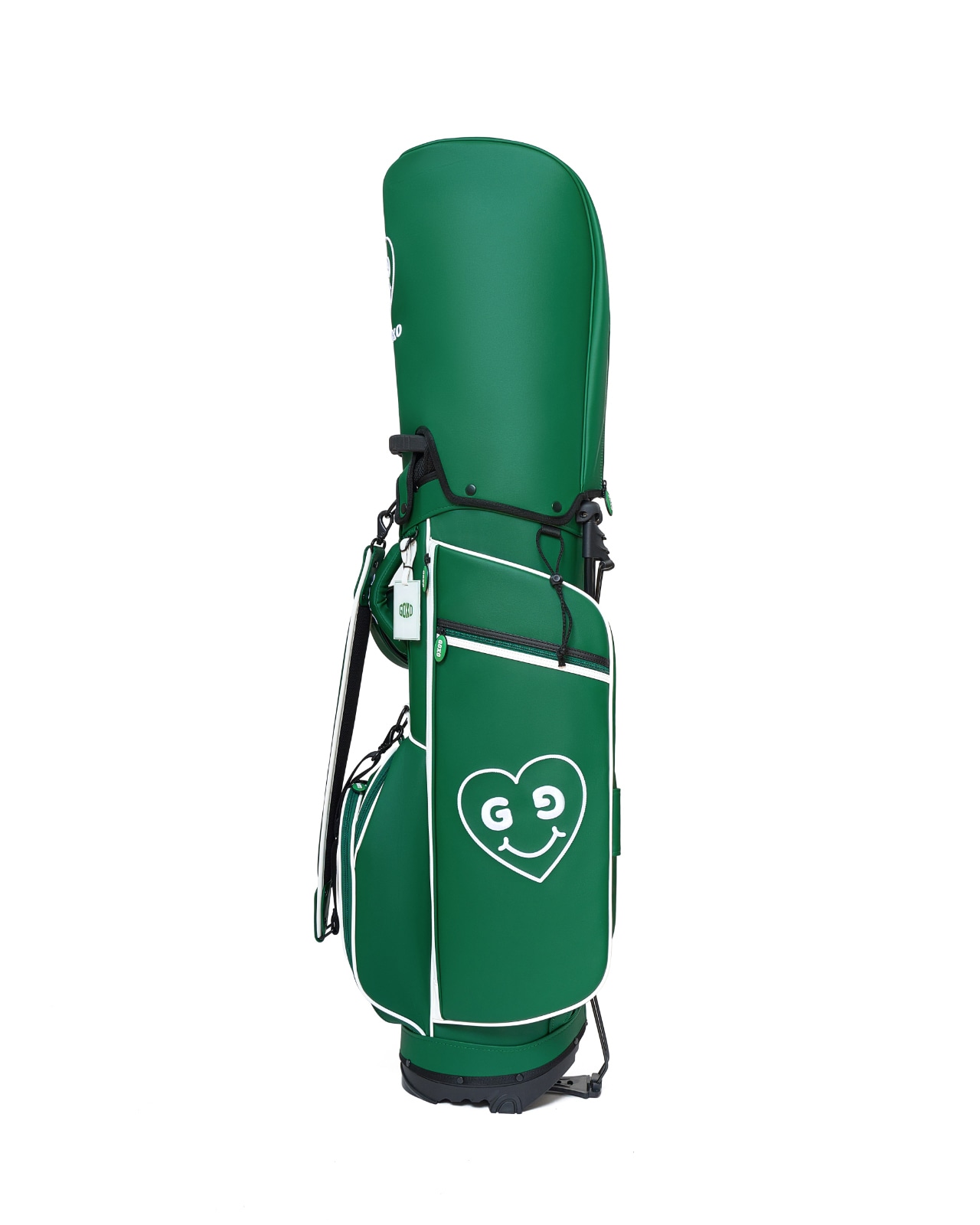 GOXO ゴーエックスオー グリーンハートスタンドバック グリーン
