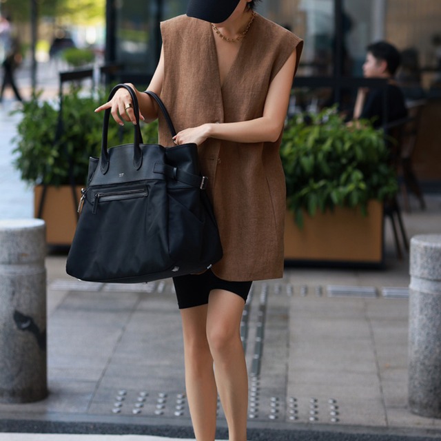 ノースリーブテーラードベスト　m0079