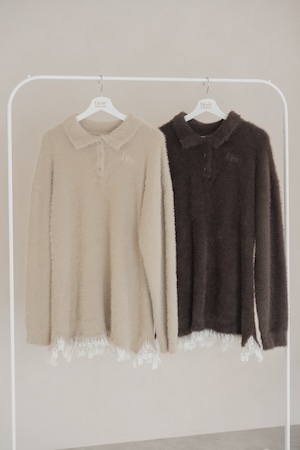 Boyfriend Shaggy Knit【予約販売】