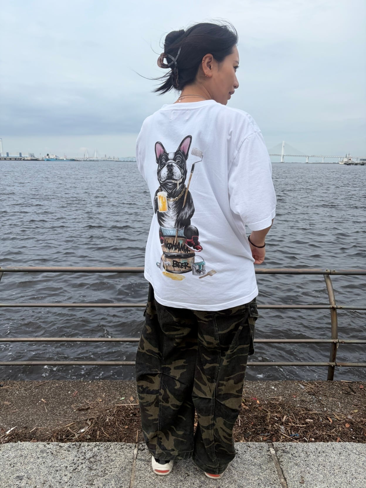 Street Art コラボレーション④【unomori 】ビッグシルエットTシャツ