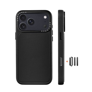 ◆iPhone 17Pro/17Pro Max◆ Leather Camera Control Cover Phone Case / レザー カメラ コントロール カバー スマホケース