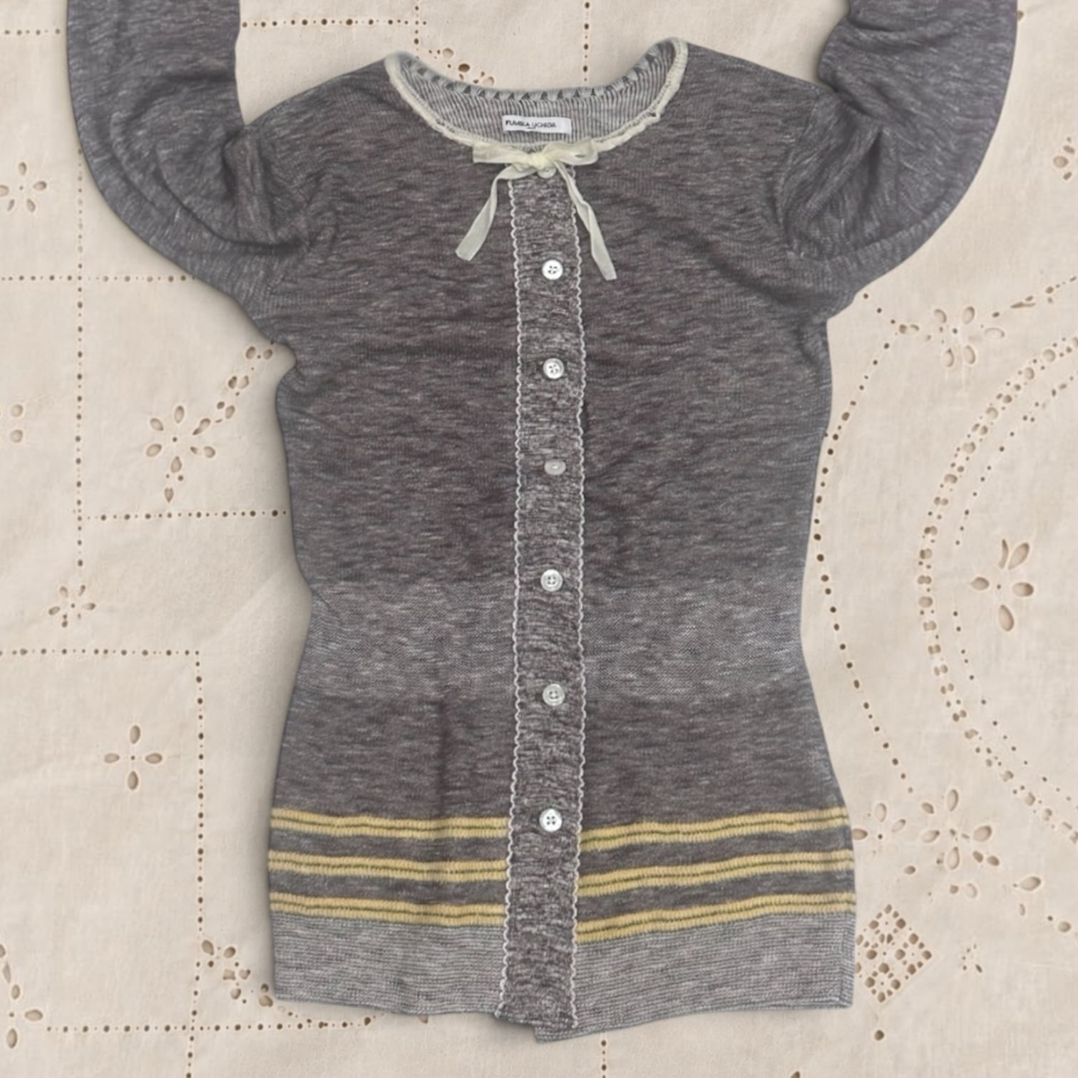 FUMIKA_UCHIDA  [SLUB KNIT CARDIGAN]