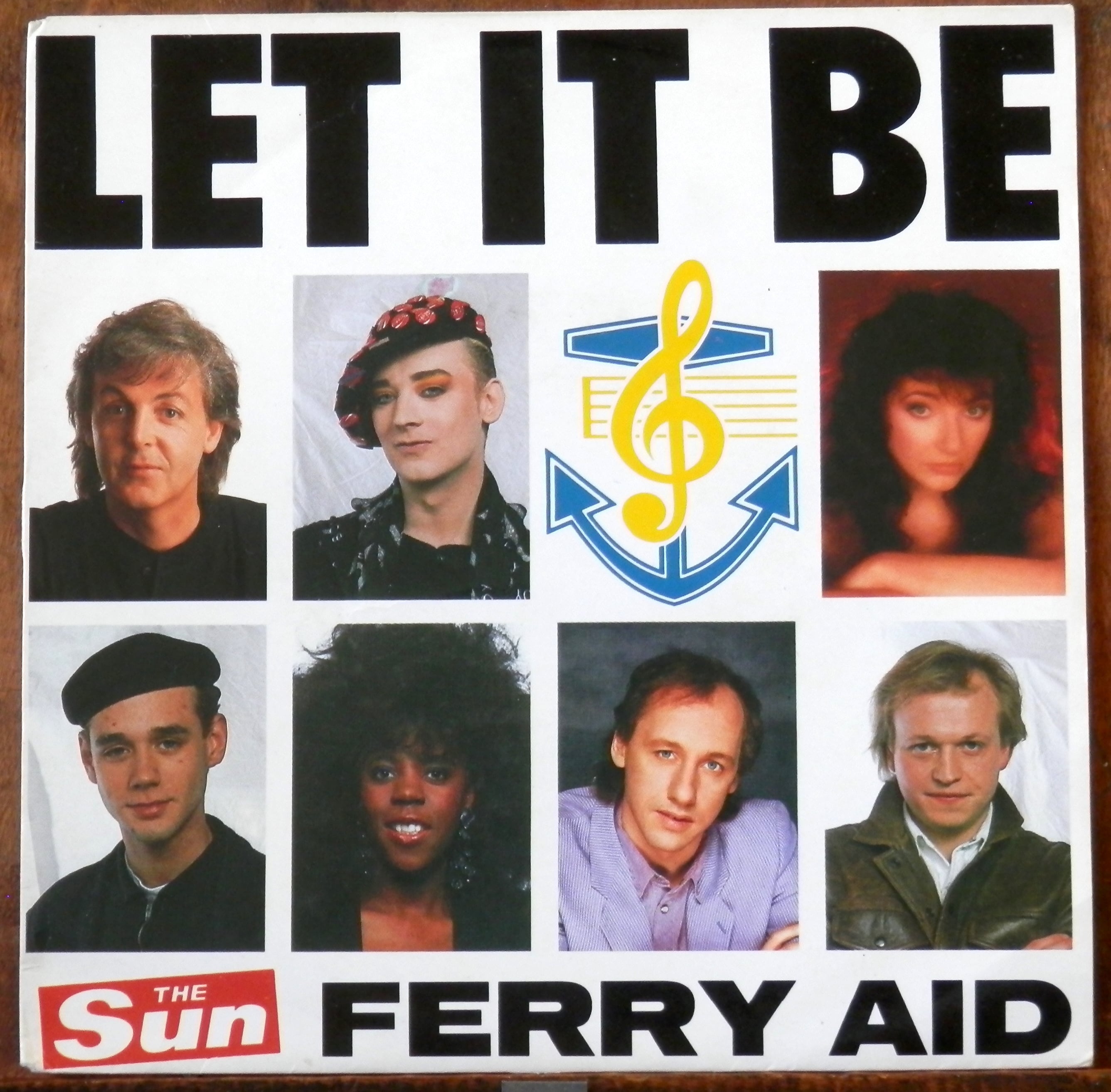 UK'87【EP】FERRY AID Let It Be 音盤窟レコード