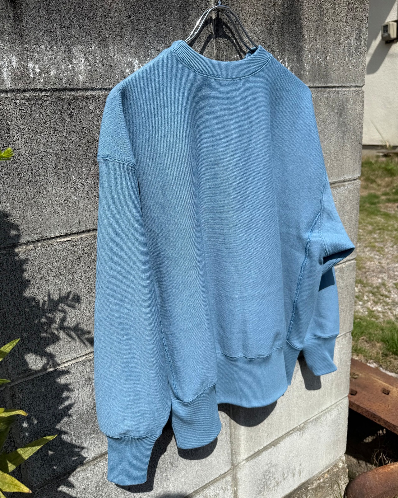 【SANCA UNISEX】DRY FLC. REV.W CREW SWEAT