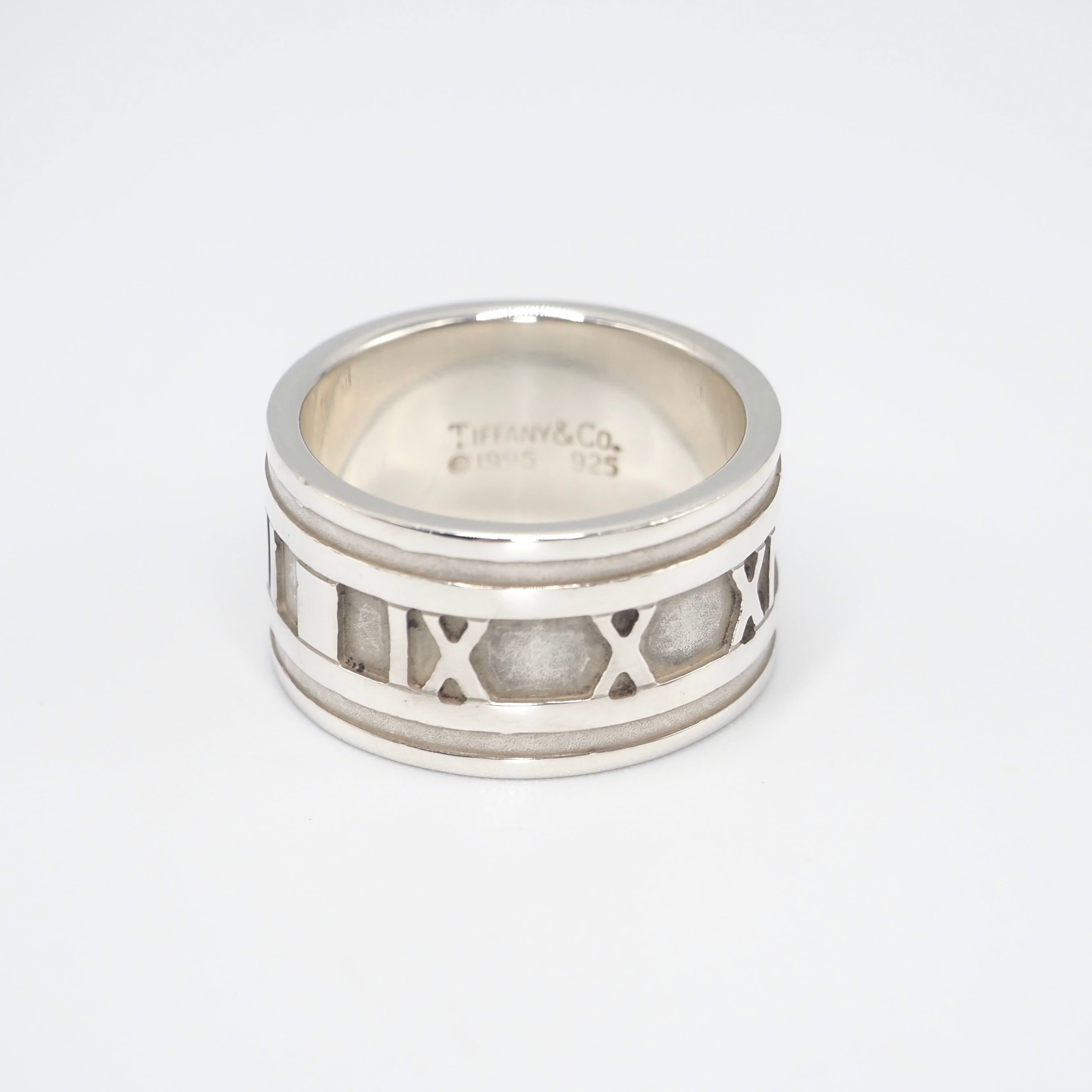 3/16掲載 Tiffany&Co. 約18号 アトラスリング シルバー925 ティファニー