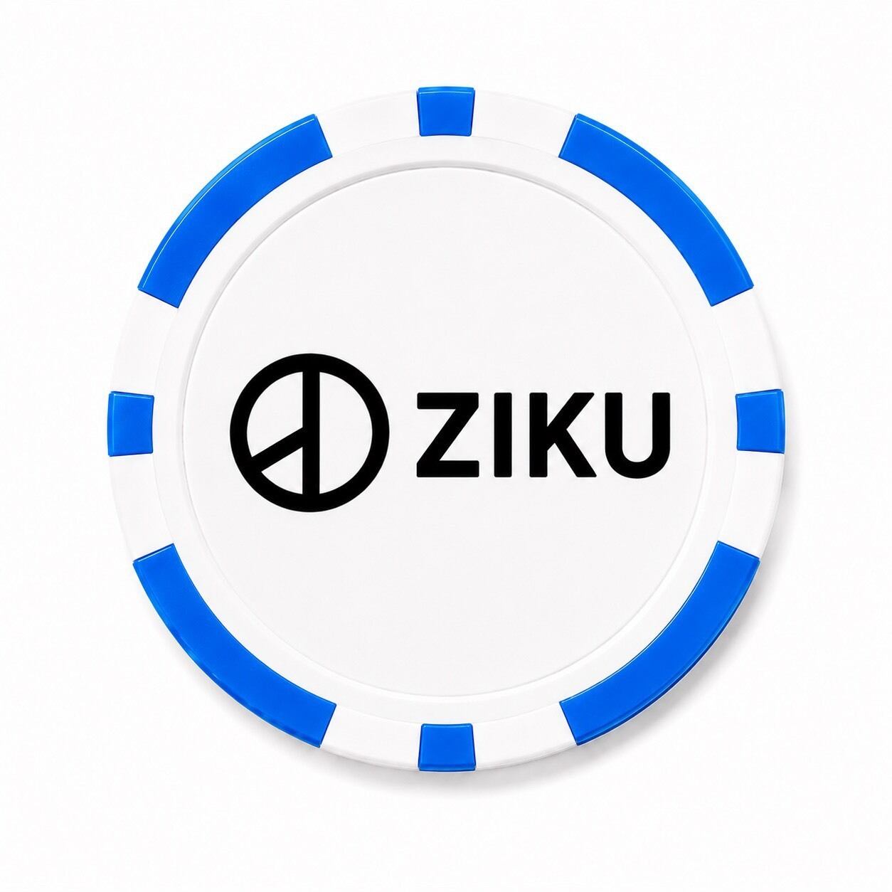 鉱石コーティングコイン 「軸ZIKU」BLUE