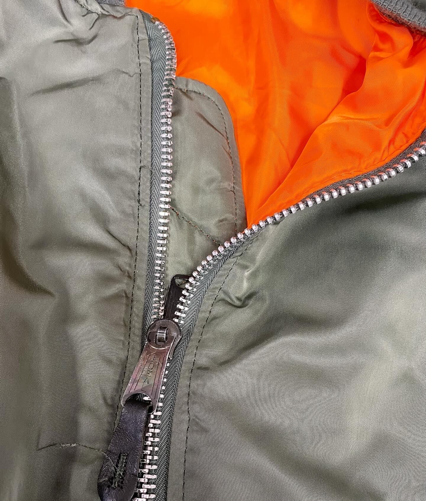 90sAlpha Industries USAF MA-1 Flight Jacket/L-XL | ACIDHOUSE