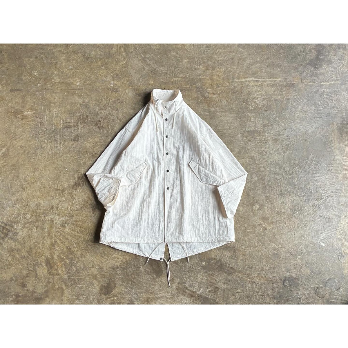再入荷 Shinzone(シンゾーン)『LIGHT MODS COAT』Nylon Polyester Fish 