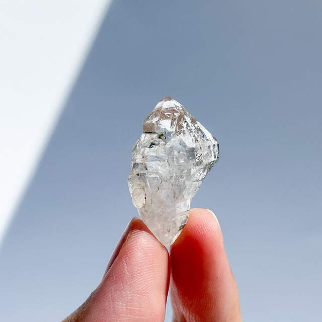 パキスタン産 ハーキマータイプ水晶01◇Herkimer type Clear Quartz◇ 天然石・鉱物・パワーストーン