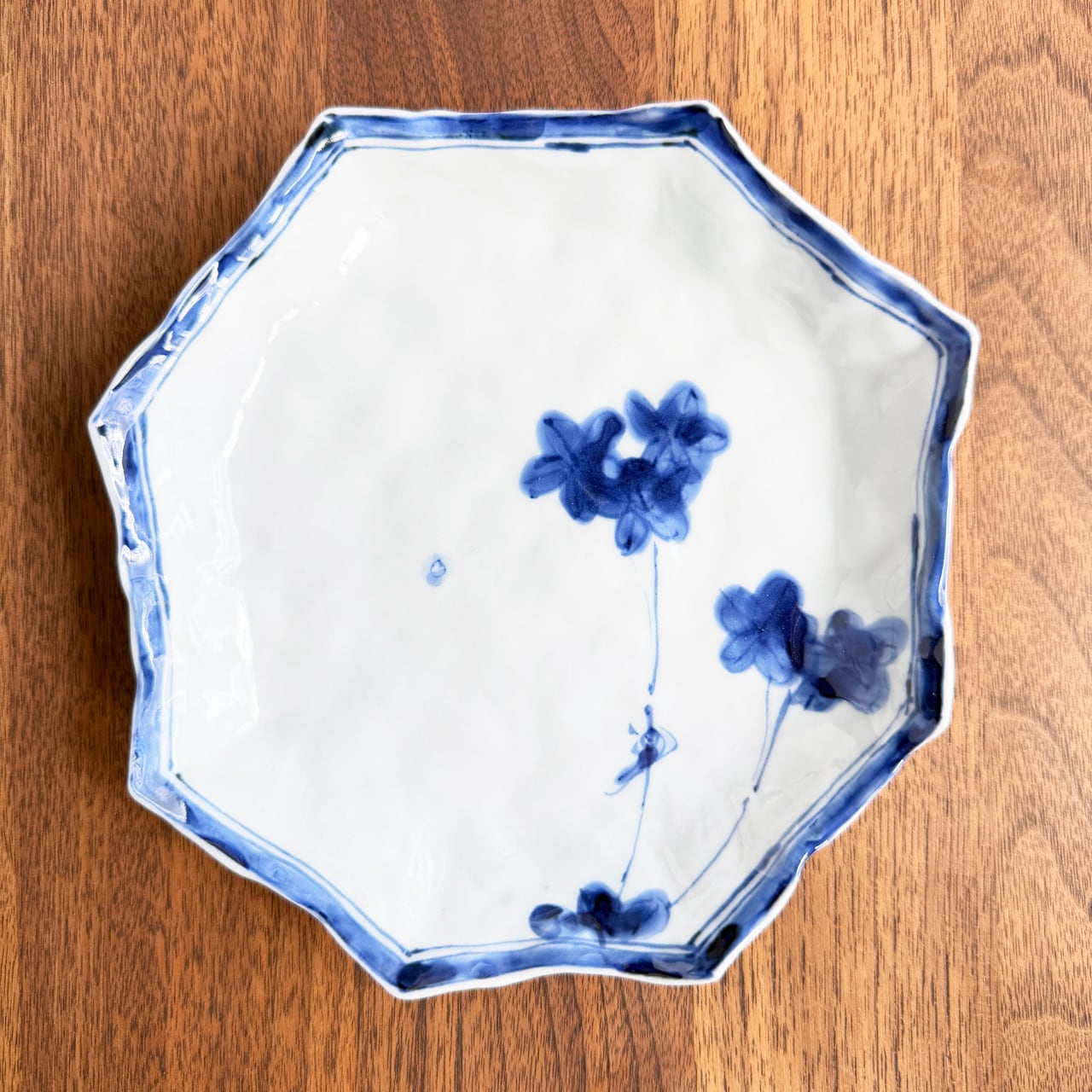 有田焼 福泉窯 濃蛸唐草 6寸皿 | にっこう生活館 ONLINE SHOP