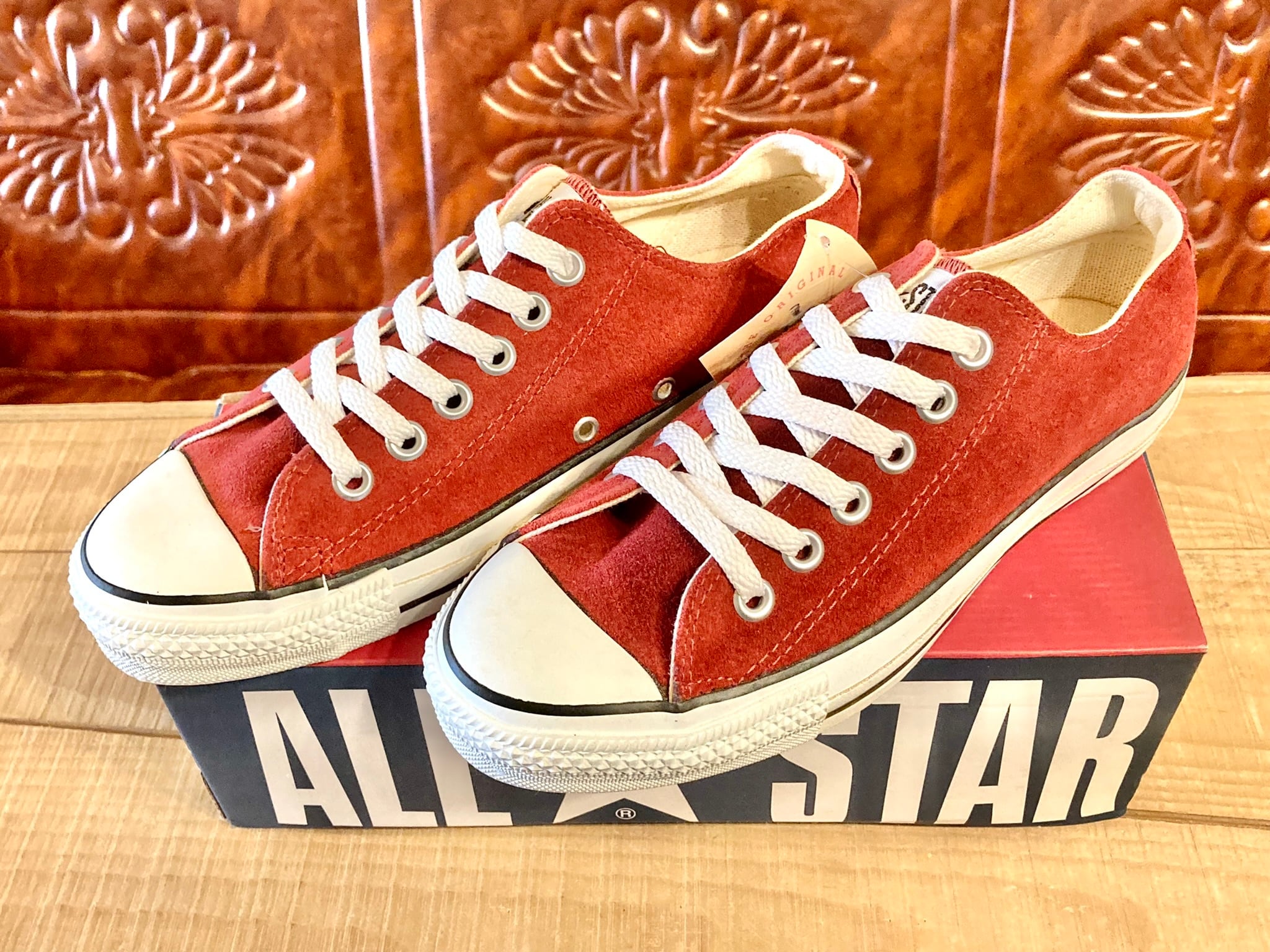 CONVERSE（コンバース）ALL STAR MAROON SUEDE（オールスター マルーン スエード）5.5 24.5cm 90s USA  225 | freestars powered by BASE