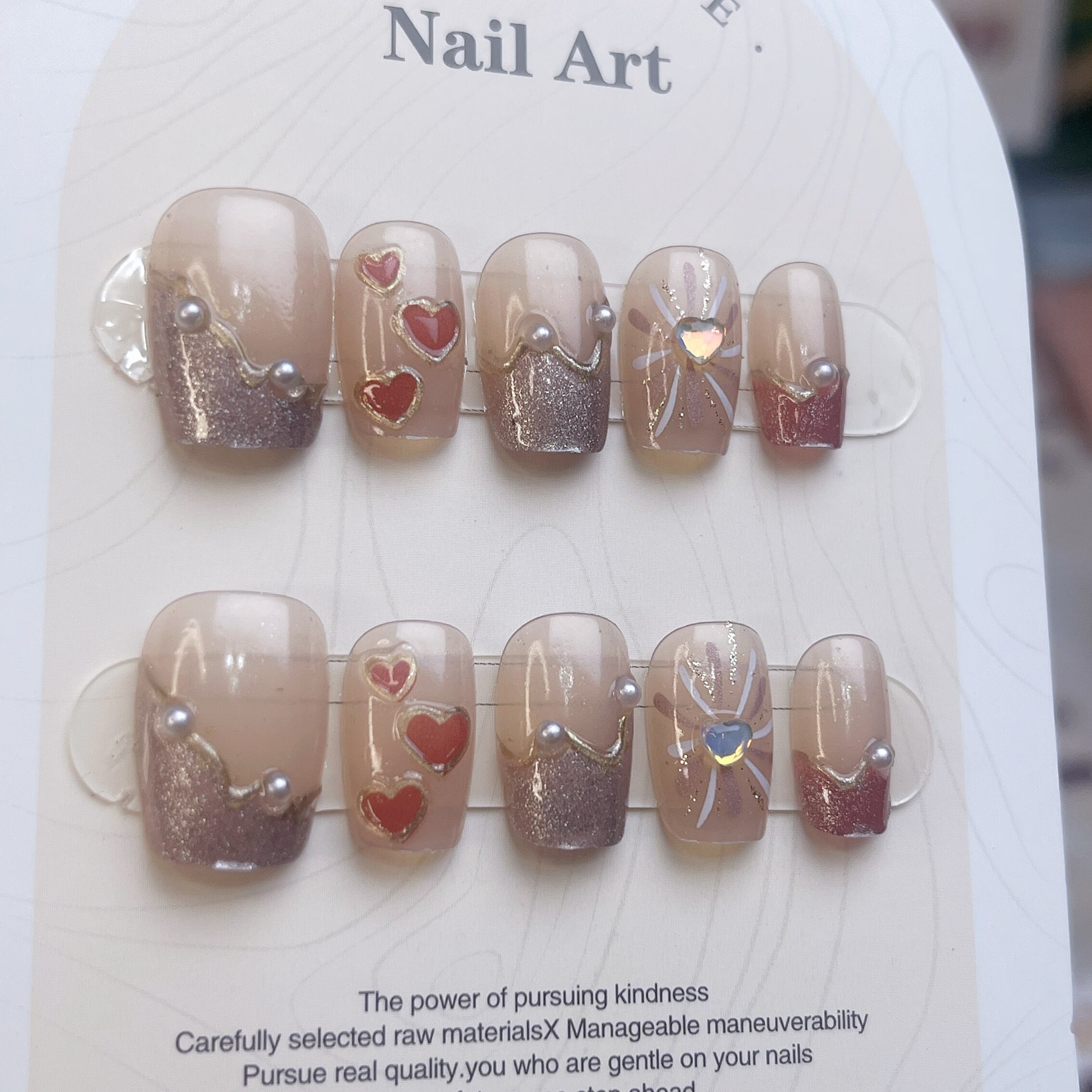 SC257ネイルチップ-ミディアム(長さ:20mm) | Benilady nail