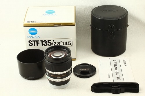 MINOLTAミノルタ STF 135mm F2.8(T4.5)◆元箱　極上品ランク/9641