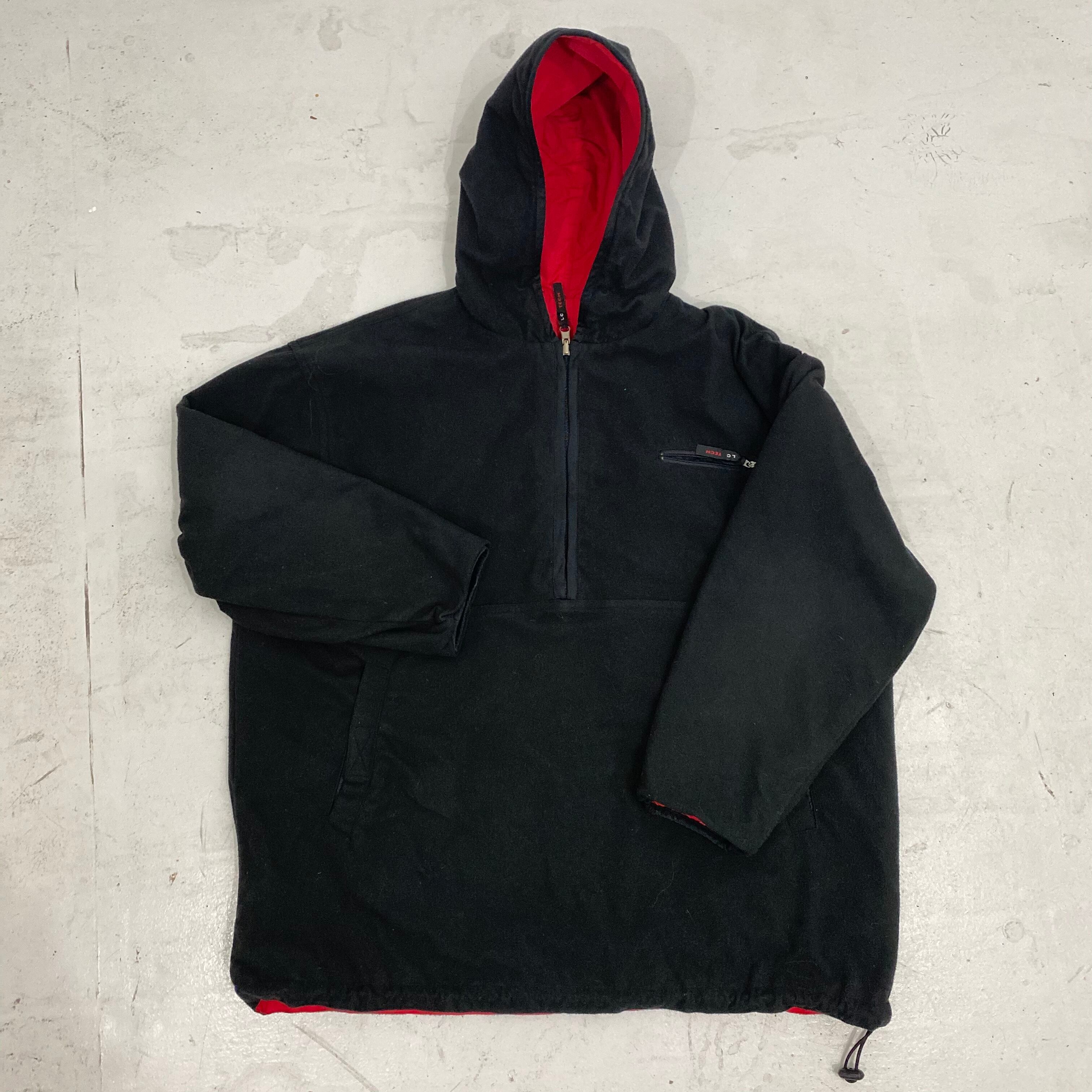 NYLON FLEECE REVERSIBLE PARKA