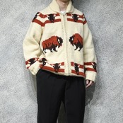 60's~ cowichan sweater