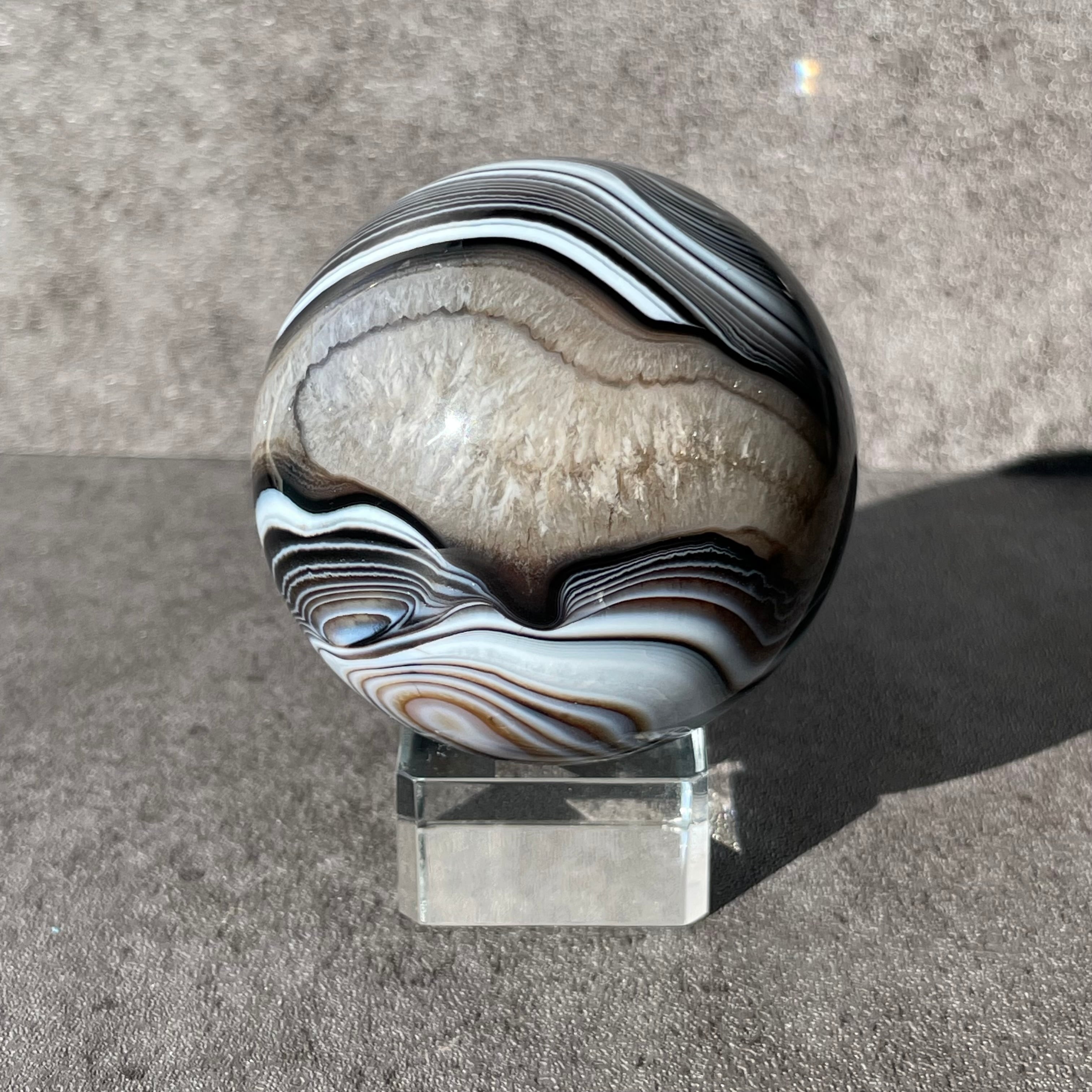 マダガスカル産♦︎Sardonyx サードニクス|Sphere スフィア|天然石