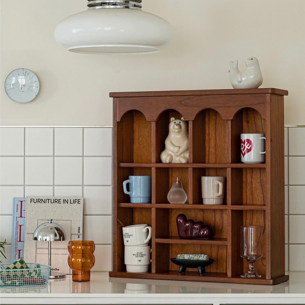 モジュール家具　韓国　シェルフ furnihunter 棚/OENモジュール ガラスラック 韓国インテリア家具