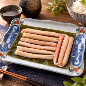 紅ズワイガニ昆布締め【冷凍品】