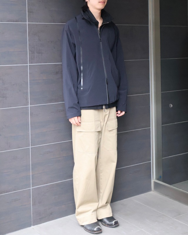 【junhashimoto】camouflage double zip blouson