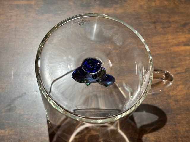 ICHENDORF（イッケンドルフ）DP カクタスマグ 450ml ブルー｜耐熱ガラス マグ