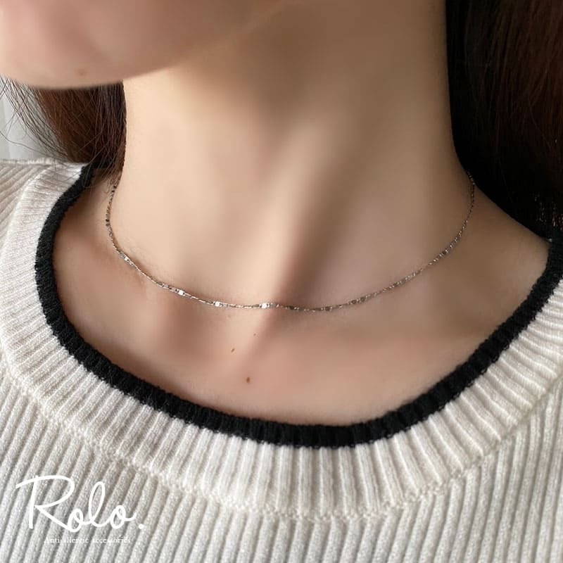 デザインチェーンネックレス シルバー925 | Roloshop BASE店 デザインチェーンネックレス シルバー925 | Roloshop BASE店