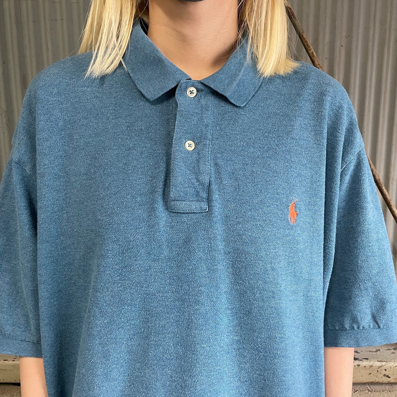 ビッグサイズ Polo Ralph Lauren ポロラルフローレン 鹿の子 