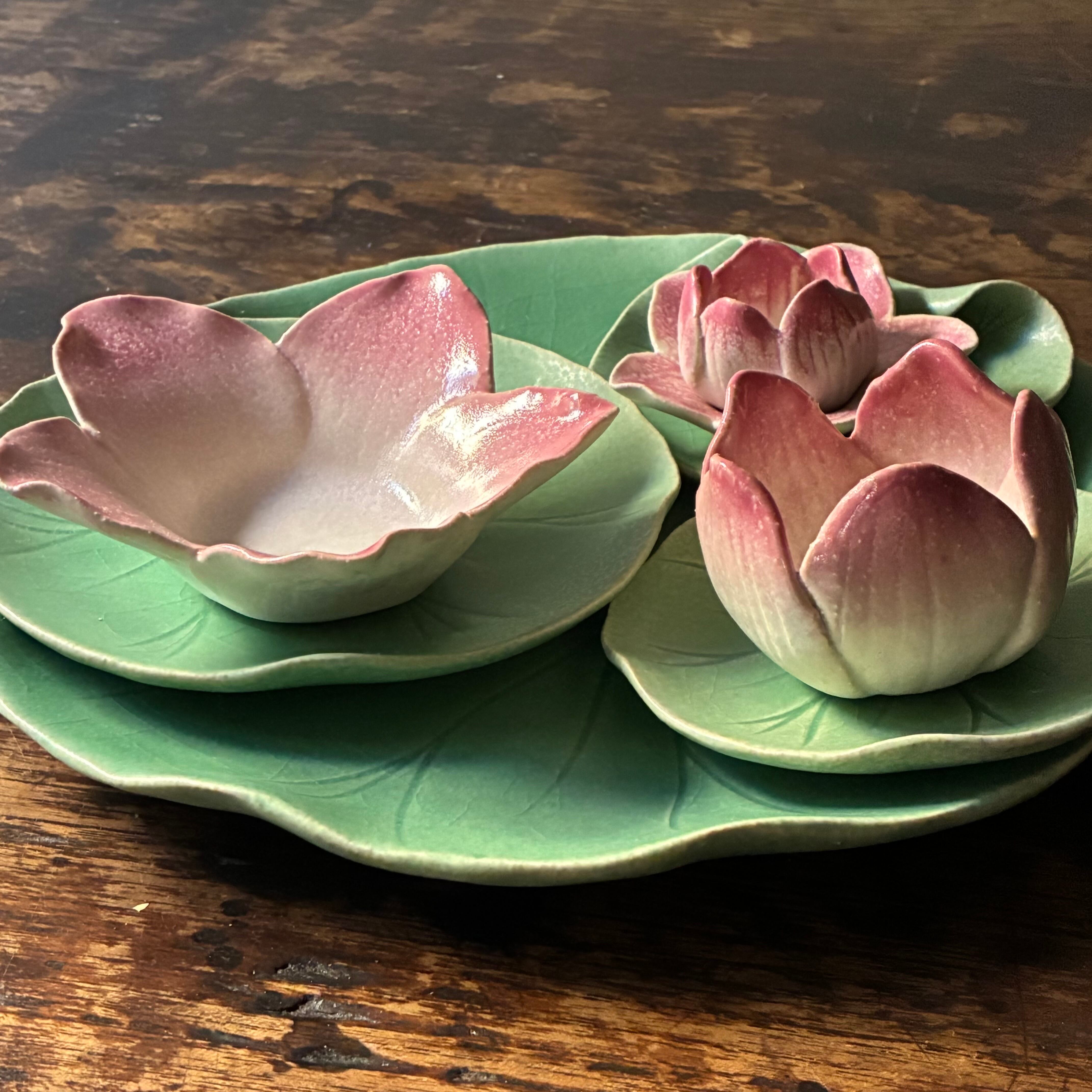 25夏】Lotus 蓮の葉取皿 (幅 16 cm) | TSUNE;田中恒子の器 オンライン